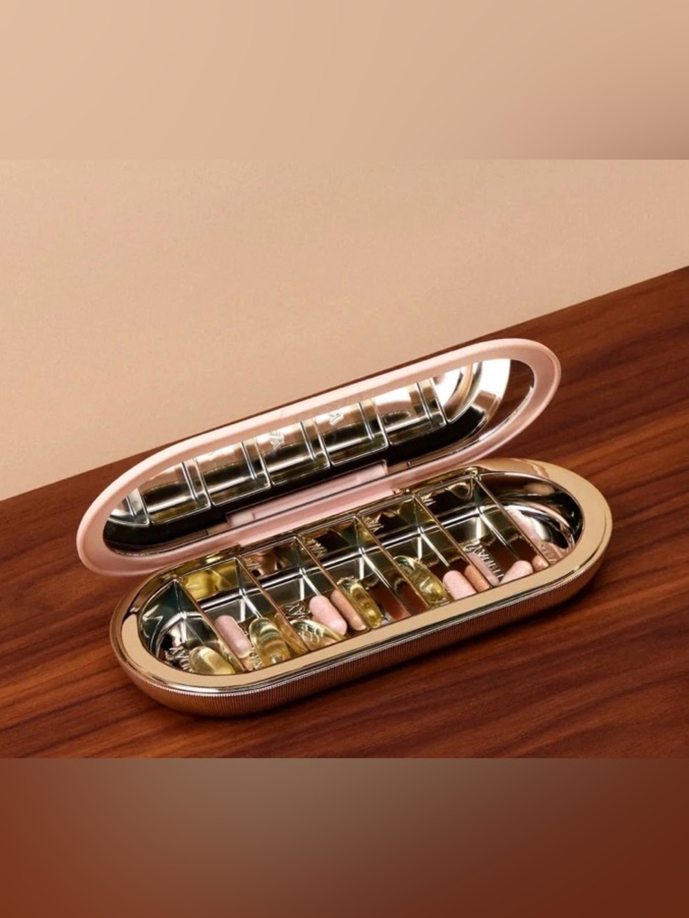Pink Dosey pill case